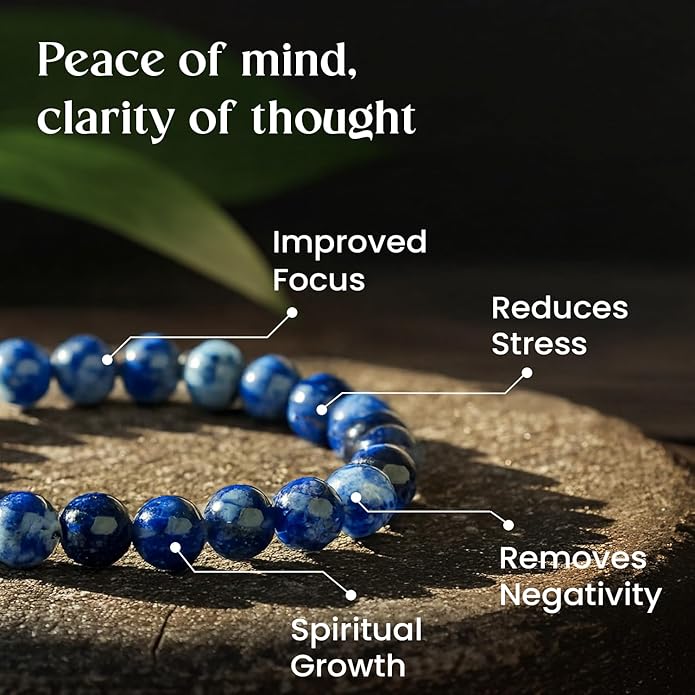 Lapis Lazuli Wisdom Bracelet - Image 2